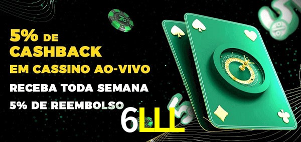 Promoções do cassino ao Vivo 6LLL